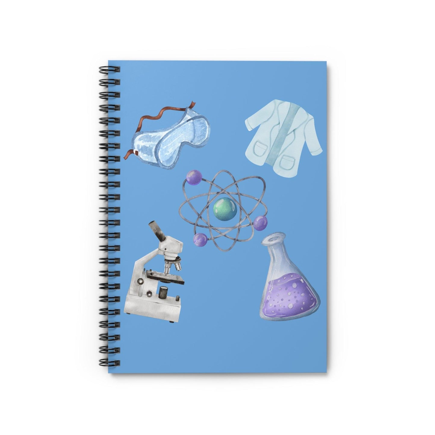 Lab Life Spiral Notebook