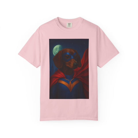 Superhero Dachshund T-shirt