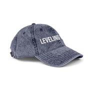 'Leveling Up In IRL' Vintage Embroidered Cap