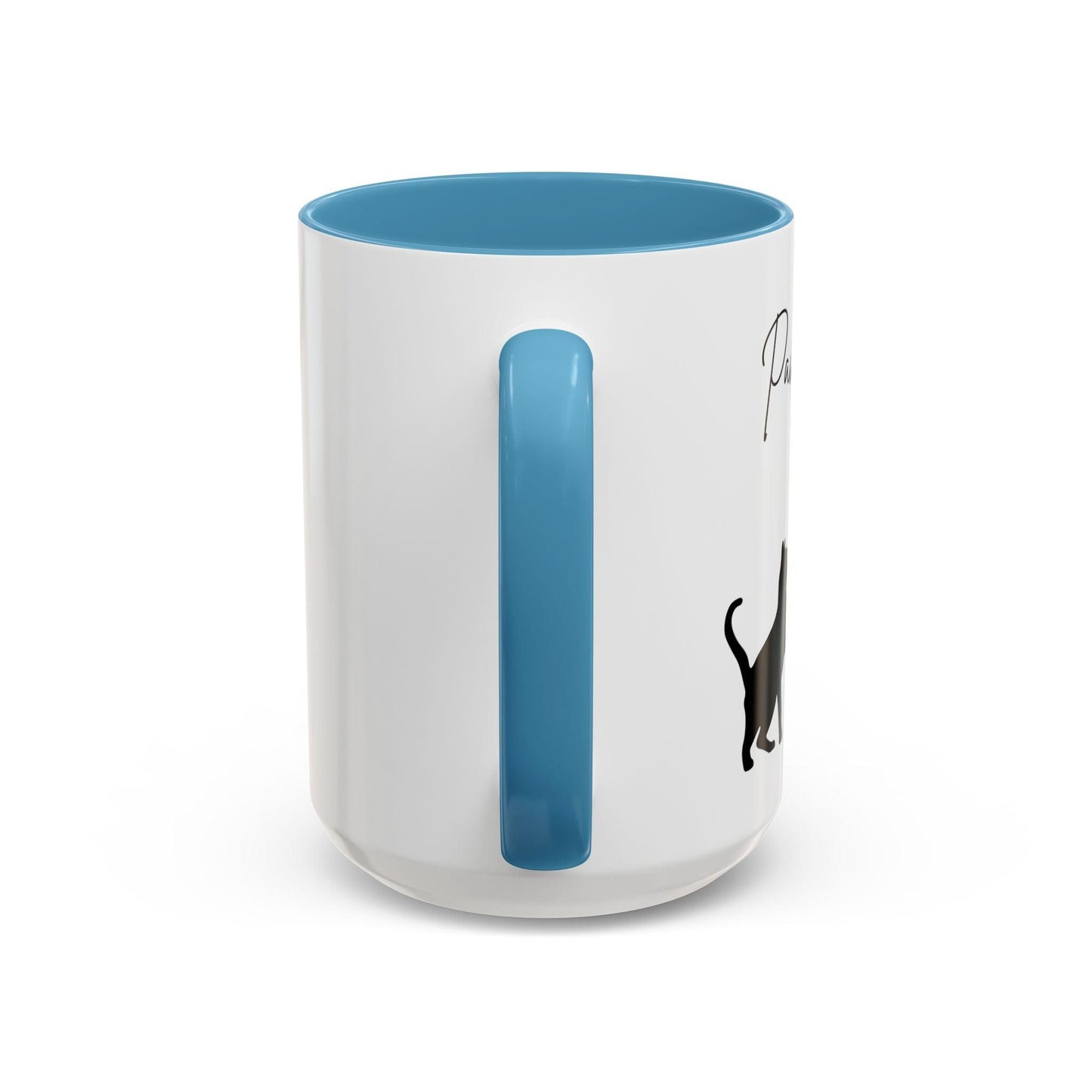 'Paws and Reflect' Cats Accent Coffee Mug