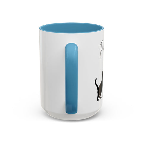 'Paws and Reflect' Cats Accent Coffee Mug