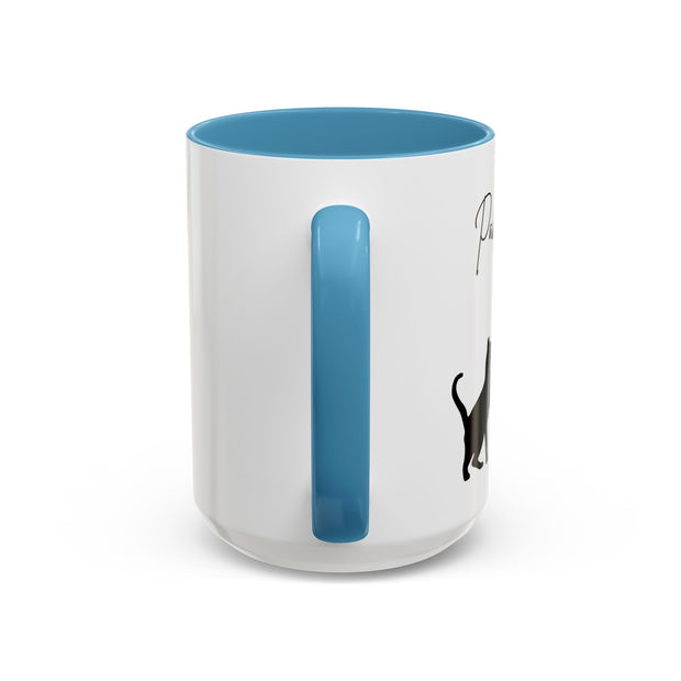'Paws and Reflect' Cats Accent Coffee Mug