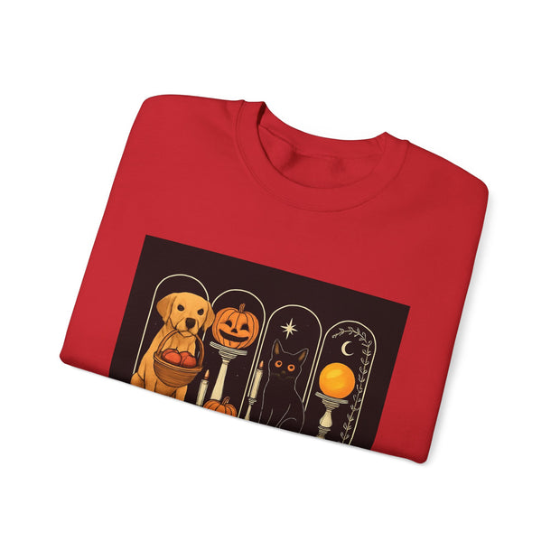 Spooky Season Golden Retriever Crewneck Sweatshirt
