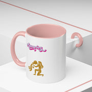 'Aquarius' Zodiac Accent Coffee Mug