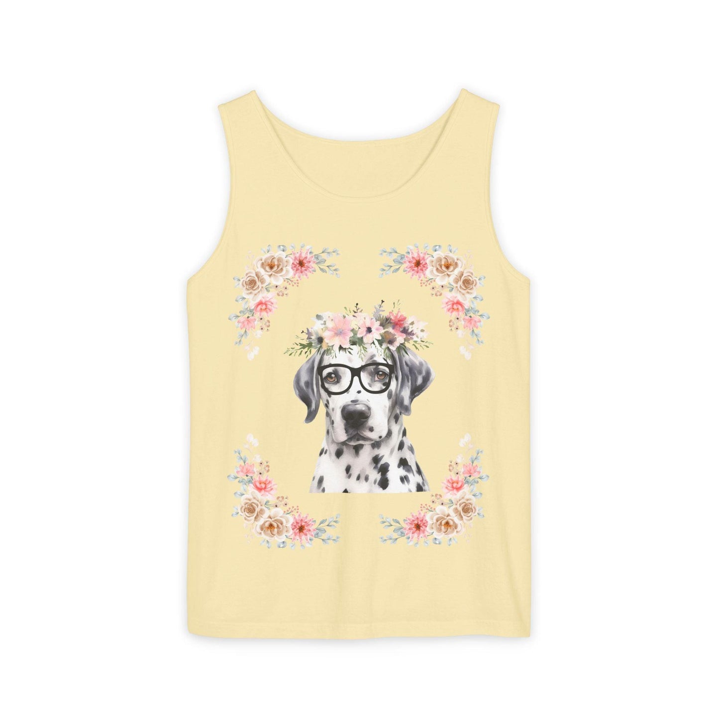 Geeky Goddess Dalmatian Unisex Tank Top