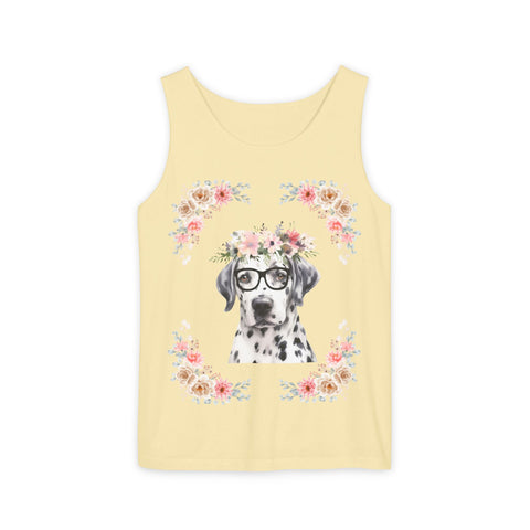 Geeky Goddess Dalmatian Unisex Tank Top