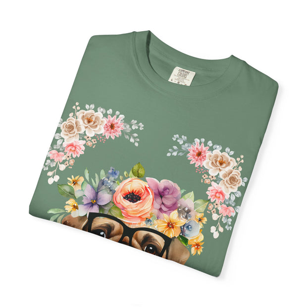 Geeky Goddess Pug Unisex T-Shirt