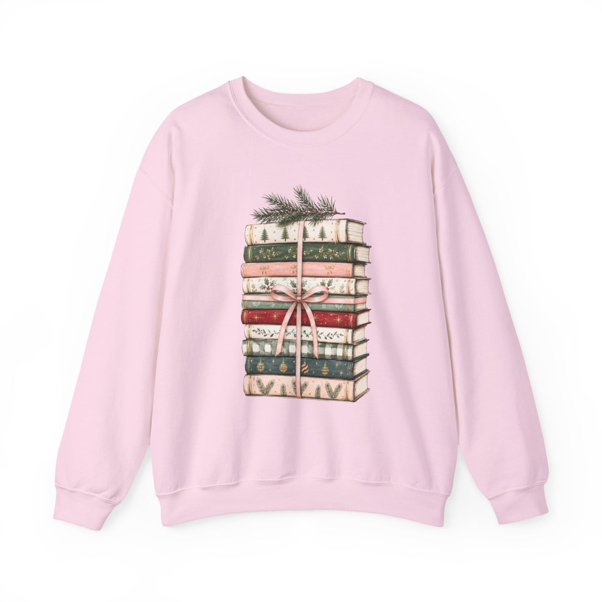 Bookish Christmas Sweatshirt, Christmas Book Lover Crewneck, Cozy Reader Sweater, BookTok Holiday Shirt, Reader Christmas Gift