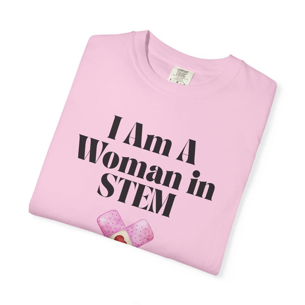 'I Am A Woman in STEM' Nurse Unisex T-Shirt