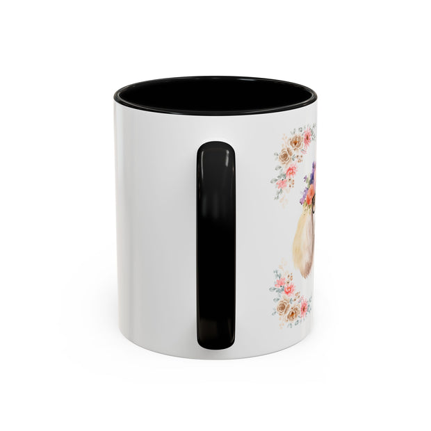 Geeky Goddess French Poodle Accent Coffee Mug