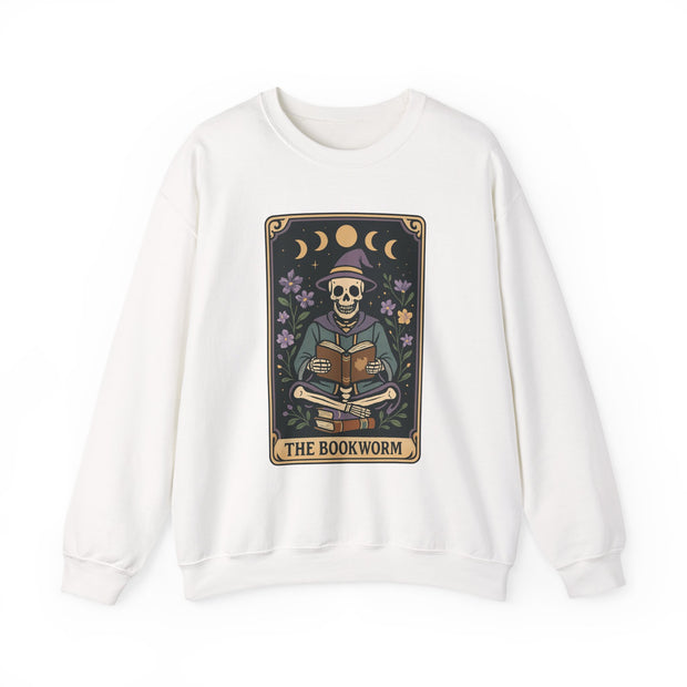 Bookworm Skeleton Crewneck Sweatshirt