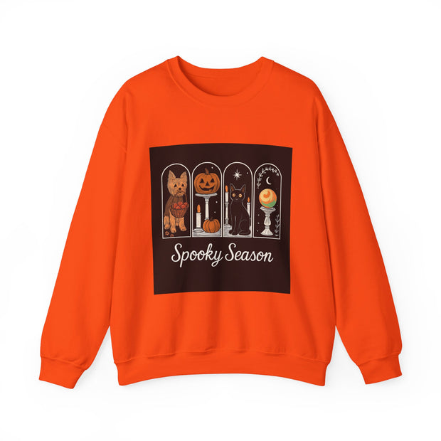 Spooky Season Yorkie Crewneck Sweatshirt