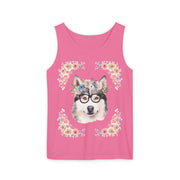 Geeky Goddess Siberian Husky Unisex Tank Top