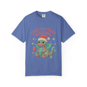Cozy Fantasy Holidays Tee, Unisex Christmas T-shirt, Cute Dragon Apparel, Holiday Gift, Festive Graphic Tee