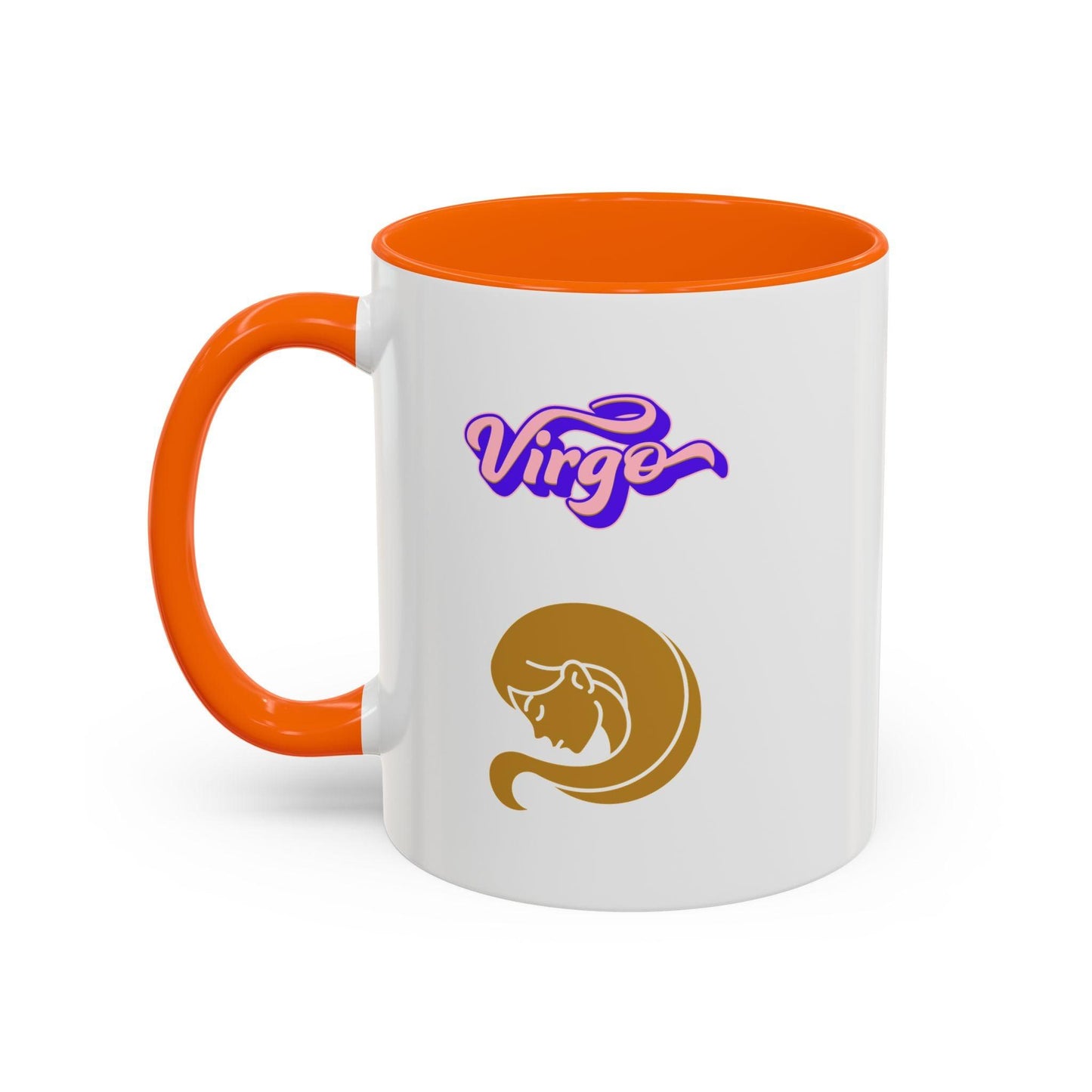 'Virgo' Zodiac Accent Coffee Mug