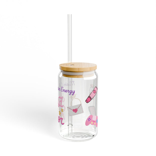 'Main Character Energy: Maid of Honor' Sipper Glass