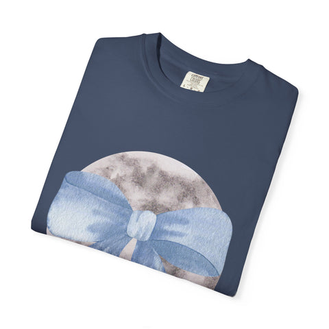 Moon Wrapped In Bow Unisex T-Shirt