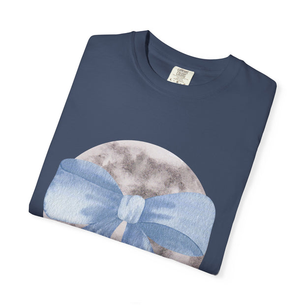 Moon Wrapped In Bow Unisex T-Shirt