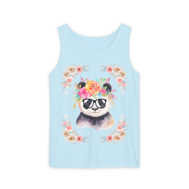 Geeky Goddess Panda Unisex Tank Top