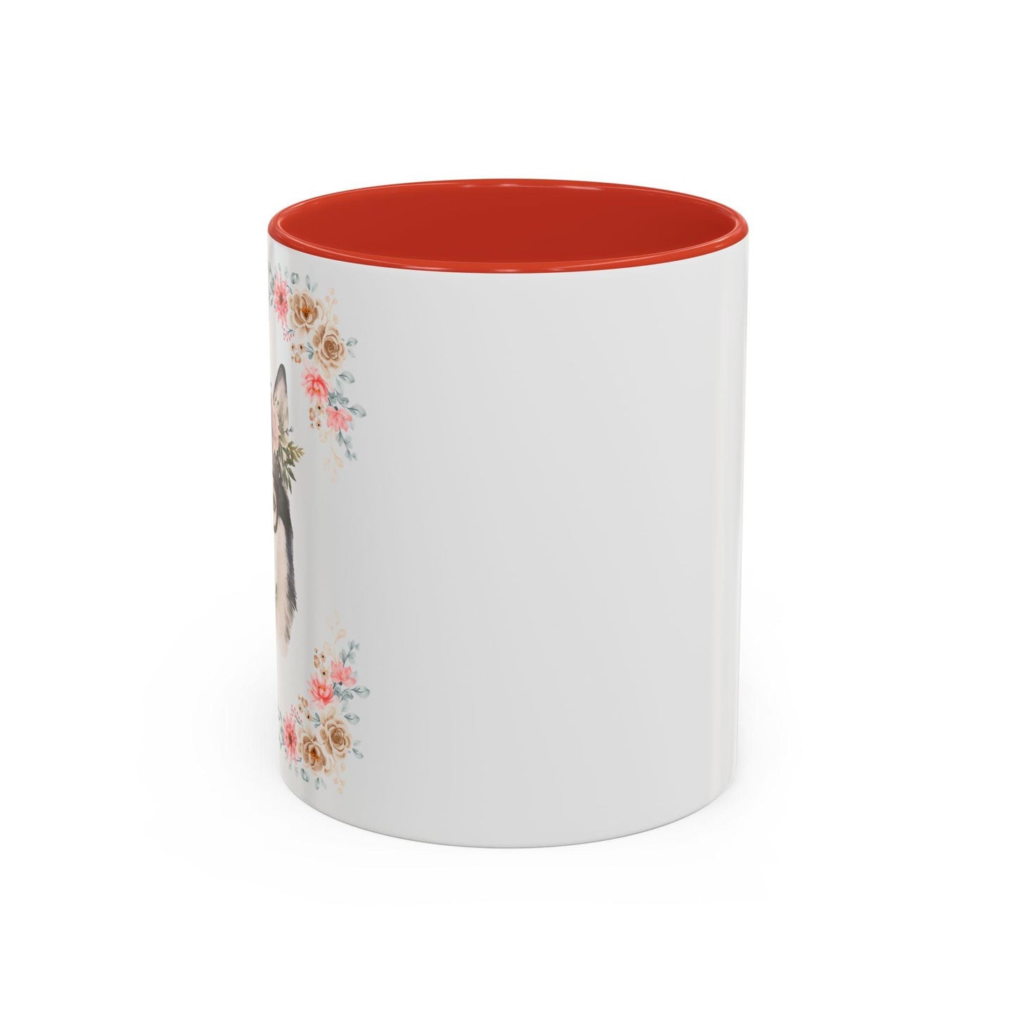 Geeky Goddess Siberian Husky Accent Coffee Mug