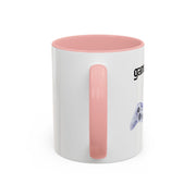 'Game On, Coffee First' Accent Coffee Mug
