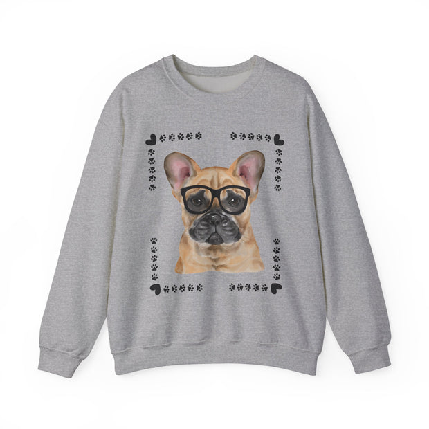 Geeky Good French Bulldog Unisex Sweatshirt