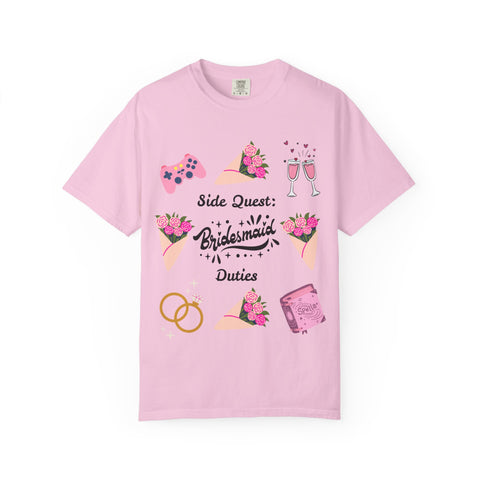 'Side Quest: Bridesmaid Duties' Unisex T-Shirt