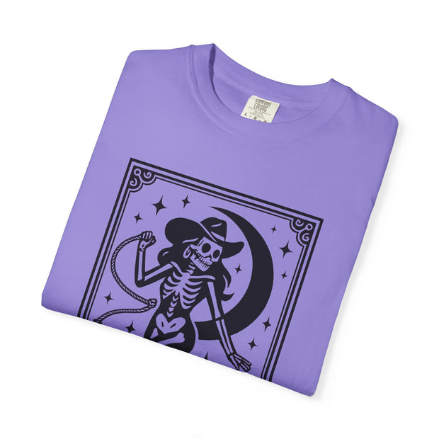 Cowgirl Skeleton Tarot Card Unisex T-Shirt