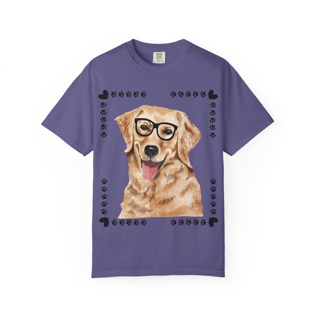 Geeky Good Golden Retriever Unisex T-Shirt