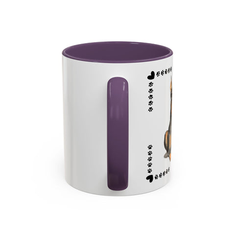 Geeky Good Doberman Accent Coffee Mug