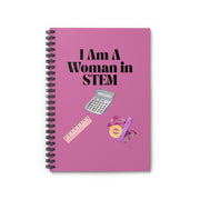 'I Am A Woman in STEM' Mathematics Spiral Notebook