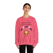 'Achievement Unlocked: Survived A Haunted House' Unisex Crewneck Sweatshirt