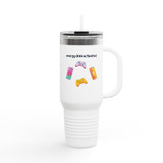 'Energy Drink Activated' Insulated Travel Mug, 40oz