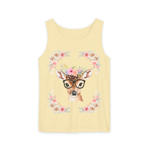 Geeky Goddess Deer Unisex Tank Top