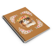 Geeky Goddess Guinea Pig Spiral Notebook