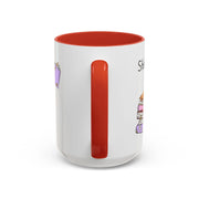 'Shhh...I'm Plotting' Accent Coffee Mug