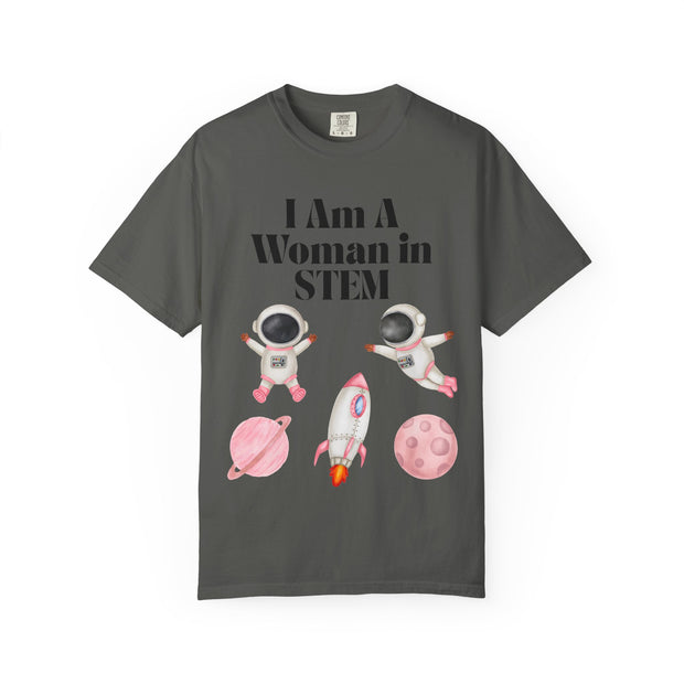 'I Am A Woman In STEM' Astronaut T-Shirt