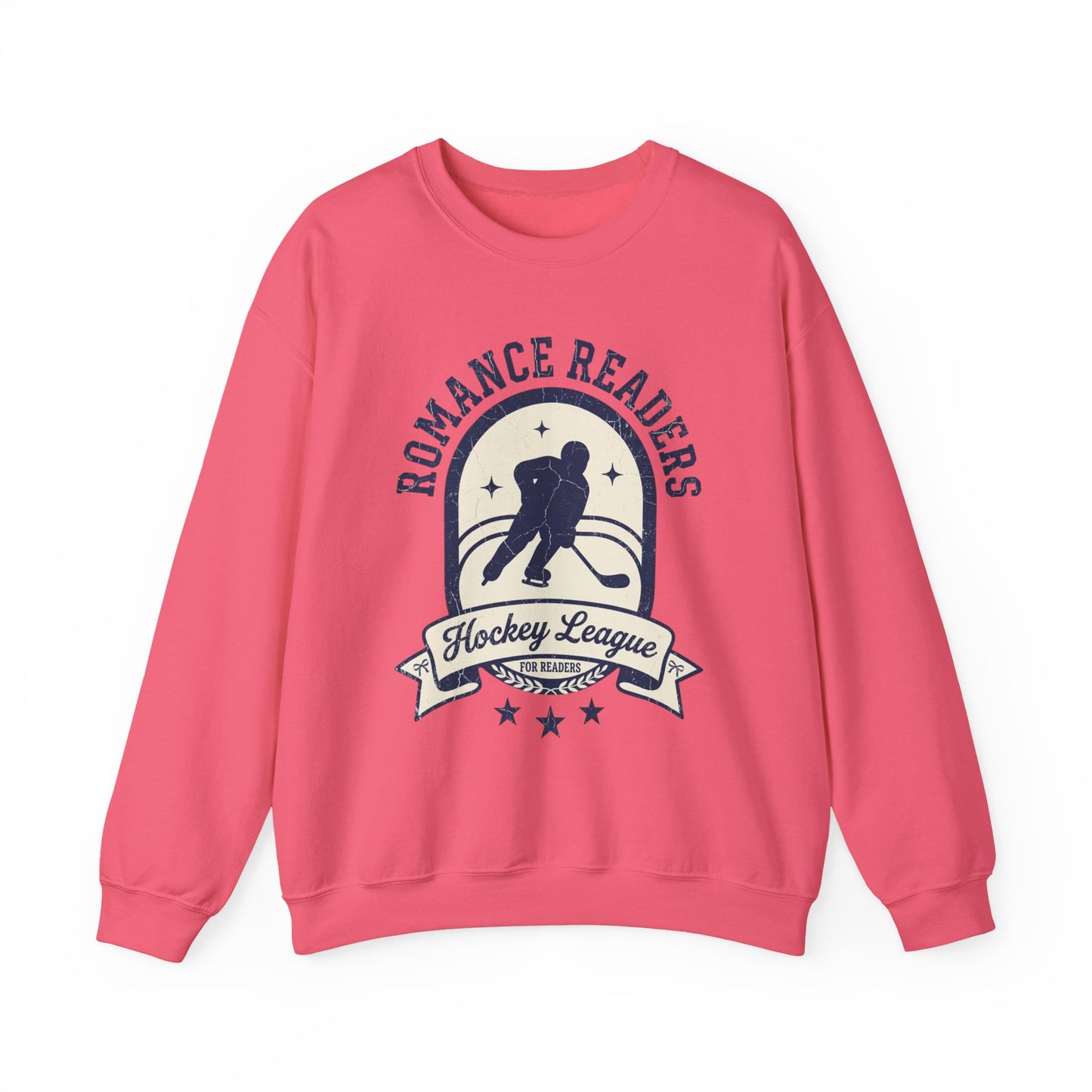 Romance Readers Hockey League Sweatshirt, Hockey Romance Booktok Crewneck, Sports Romance Reader Pullover
