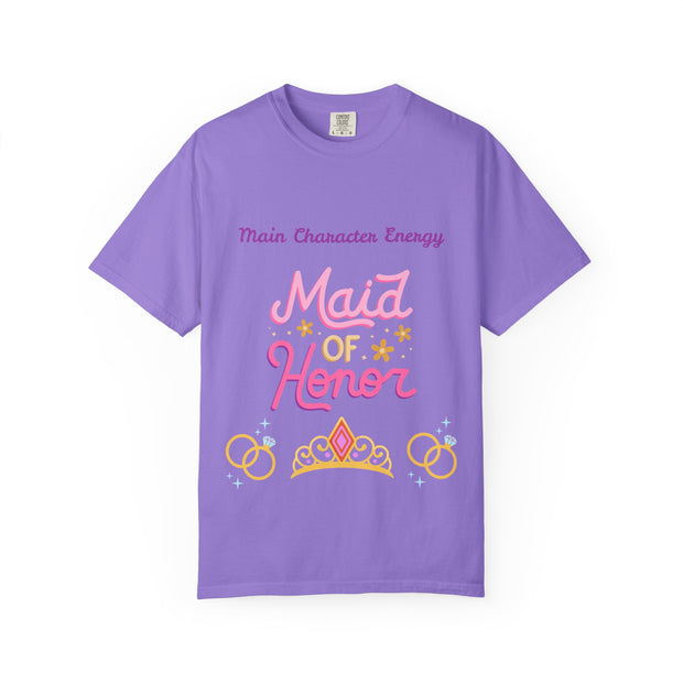 'Main Character Energy: Maid of Honor' Unisex T-Shirt