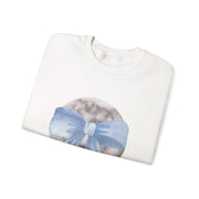 Moon Wrapped In A Bow Unisex Crewneck Sweatshirt