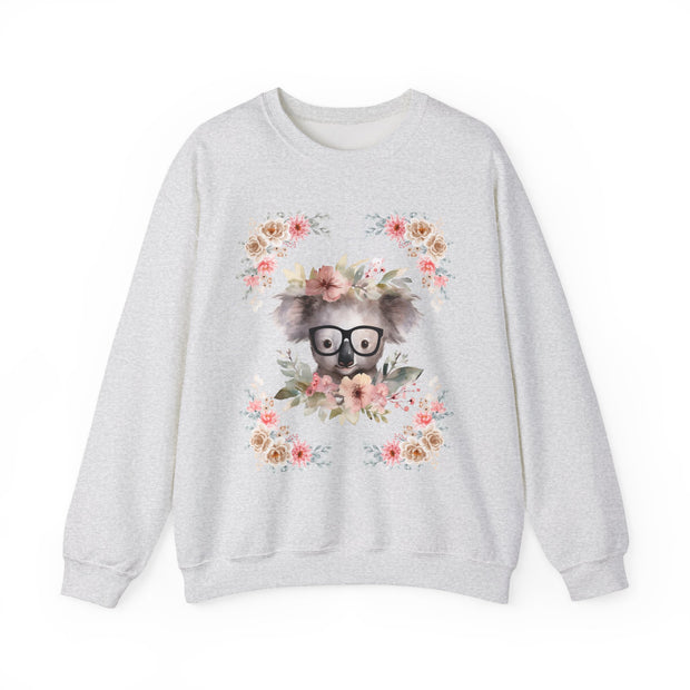 Geeky Goddess Koala Unisex Crewneck Sweatshirt