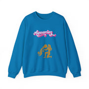'Aquarius' Zodiac Unisex Crewneck Sweatshirt
