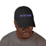 '404 NOT FOUND' Denim Embriodered Cap