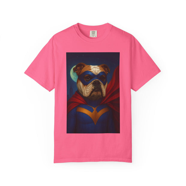 Superhero English Bulldog Unisex T-shirt