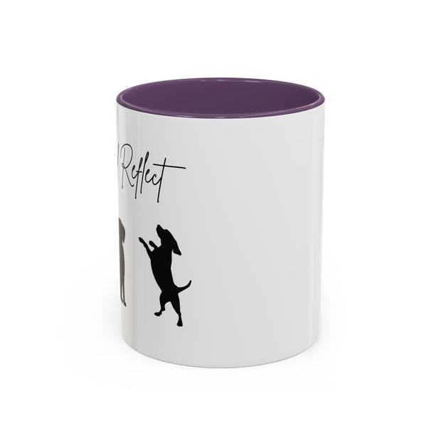 'Paws and Reflect' Dogs Accent Coffee Mug