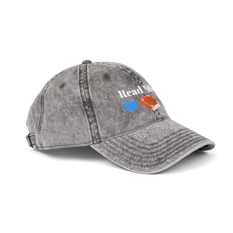 'Read More' Vintage Embroidered Cap