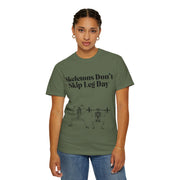 'Skeletons Don't Skip Leg Day' Unisex T-Shirt