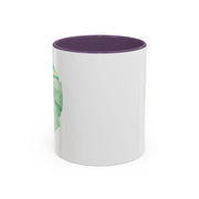 Green Planet Wrapped In A Bow Accent Coffee Mug