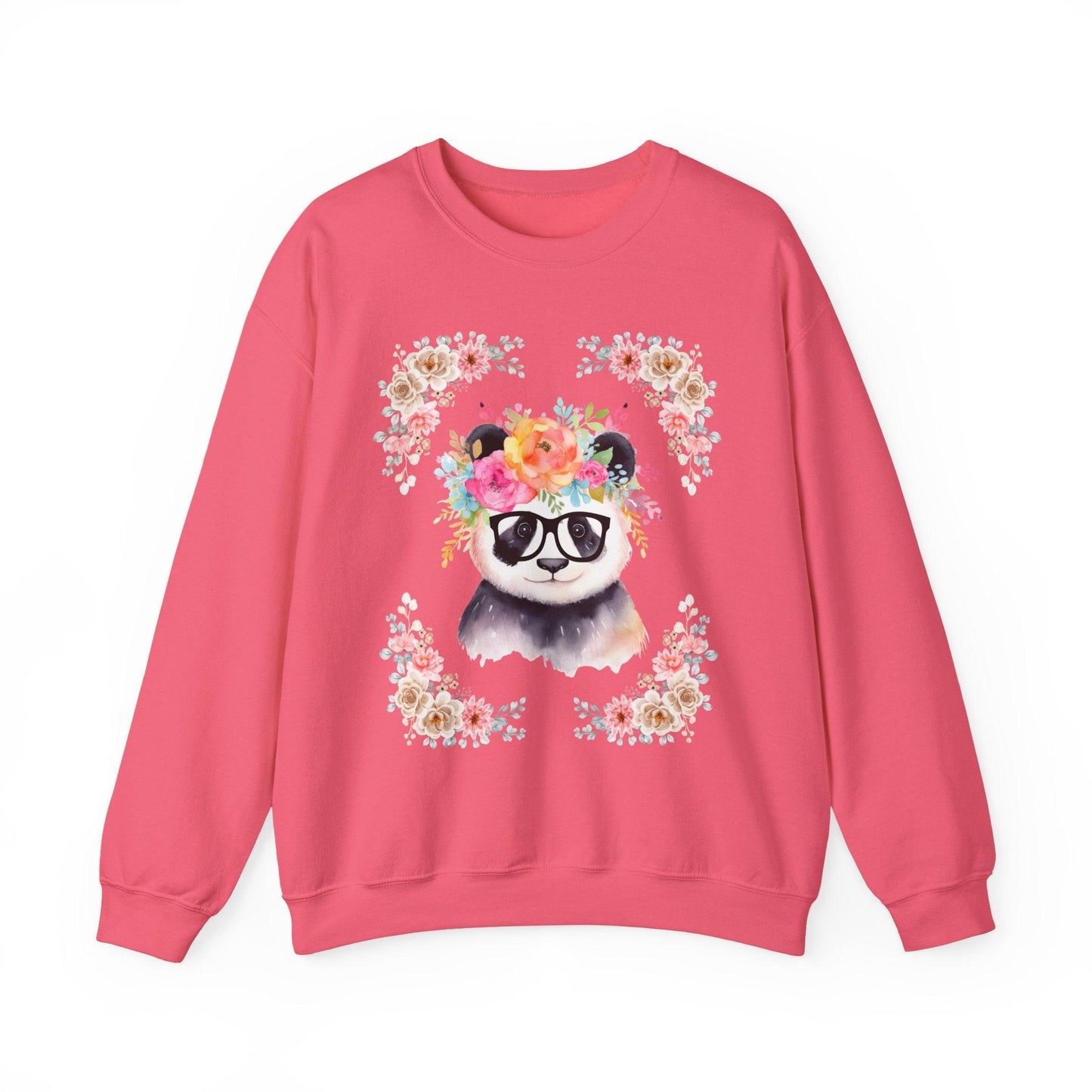 Geeky Goddess Panda Unisex Crewneck Sweatshirt
