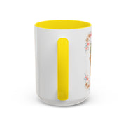 Geeky Goddess Golden Retriever Accent Coffee Mug